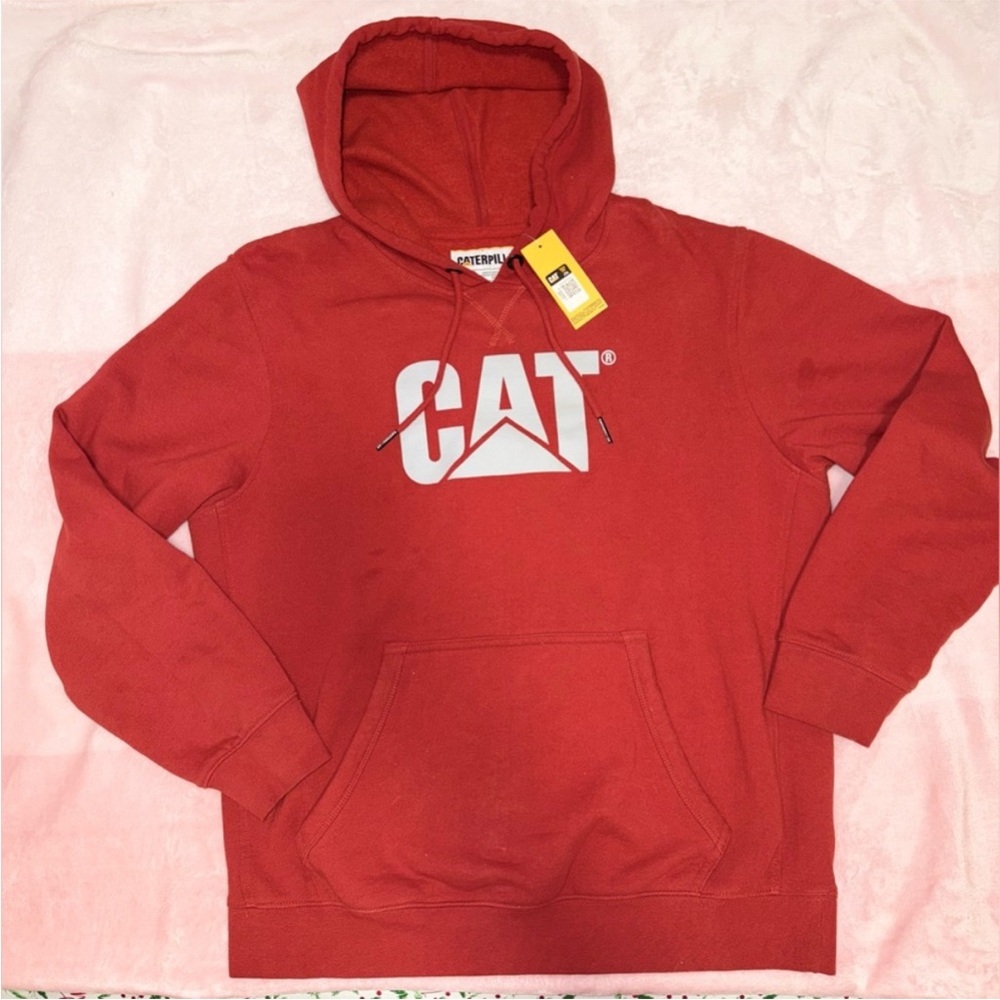 NWT caterpillar cat hoodie women’s size L